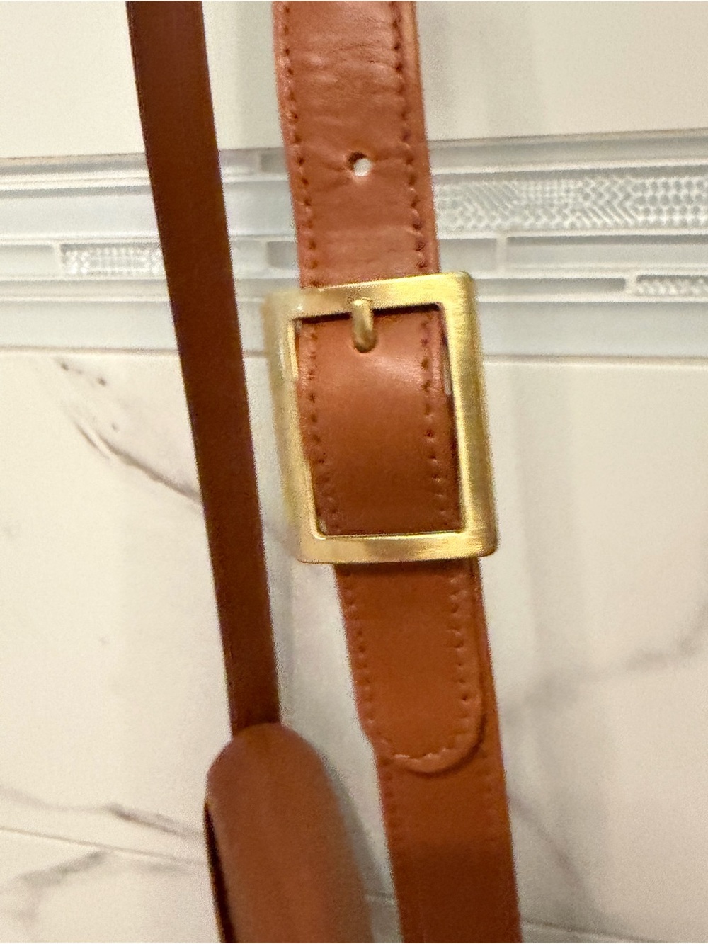 Everyday Leather Crossbody Bag in Brown - Picture 11 of 14